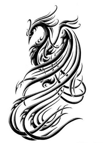 Phoenix Tattoo Designs Gallery Tribal Dovmeler Tattoo Dovme