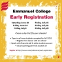 Secure the classes you want by joining us for Early Registration!!...