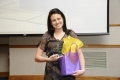 We had another Tour Guide, Lindsey win 2 awards! She won the Female...
