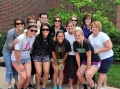 AU faculty and staff gathered today for a special send-off of the...