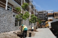 5.22.2012 - South wall of West Hall