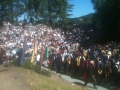 Another standing-room-only crowd at commencement today in Forest Meadows...