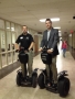 Union Security using some new high tech gadgets on loan from Emergency...