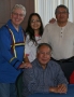President Robert Henry, Sandra Jones, Bud Sahmaunt and Chief Kelly...