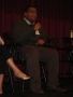 Eddison Wilkinson '12 answers a question during the Diversity Panel...
