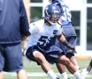Here's a shot of first round pick Bruce Irvin with the Seattle Seahawks...