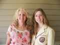 Jessica --one of the 2012 Nazareth Fulbright Award winners, posing...