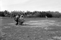 The Stonehill baseball team got its home schedule underway yesterday...