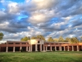 The sky over the Quad had an interesting look during a recent late...