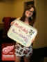 Kelsey Lademan, '12, was honored by the Detroit Red Wings as their...