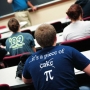 Happy Pi Day! This picture from our viewbook shows the nerdier side...