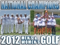 Congrats to @novase men's and women's golf teams for capturing the...
