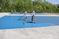After months of construction, the courts of the VandePoel-Heeringa...