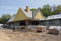 Construction is coming along at the Bard Alumni/ae Center. Come visit...