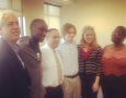 Thanks to awesome Auggies for meeting with Rep. Keith Ellison to talk...