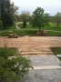 Earhart Manor - new patio construction underway