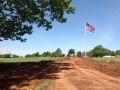 Construction is underway on the new campus trail!