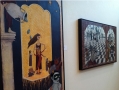 Paintings by Linnea Simmons in this week's Thesis Show. The show opens...