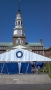 Commencement setup is underway on Miller Lawn. Sunday's forecast calls...