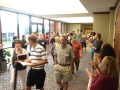 Our campus comes together to thank parents for being at #OCtakeflight...