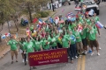 Armstrong represents in Savannah's biggest St. Patty's Day celebration...