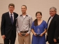 Transylvania men's golfer Justin Tereshko and women's tennis player...