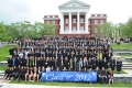 The official Class of 2012 class picture taken in Cohen Amphitheater...