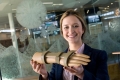 Paula Garcia, a third-year industrial design major from Bethesda,...