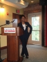 Associate Dean Sarbeth Fleming moderates the Diversity Panel
