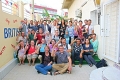 Here's the Morocco 2012 team throwin' the C with some natives. The...