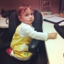 the marketing department had a very special consultant visit our office...
