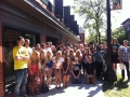 A class from Kennedy High School stopped by the gallery to check out...