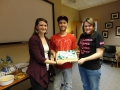 A farewell luncheon for some of our seniors that are graduating,...