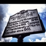 North Carolina Office of Archives and History sign on campus