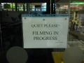 Quiet on set please! There's filming going on in the UCD Global Lounge...