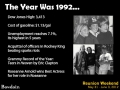The year was 1992... what were you doing? Hard to believe that was...