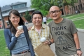 Arigen Liang, Kenneth Sui '07 and Desmond Lim '07 traveled from Hong...