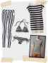 Dress for less Friday: Blue and white striped fashions. Which adventurous...