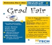 Grad Fair is today (May 2, 2012) from 11 am to 7 pm.  Among other...