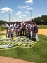The spoils of victory! The LSU baseball team receives the SEC title...