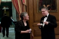President Karen Whitney with Alumni Association President-Elect David...