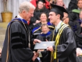 Graduating senior Matthew R. Gammariello of Webster, N.Y., also got...
