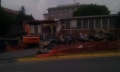 Goodbye old friend. The old University Health Center started coming...