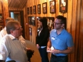 Alumni reunion at the legendary Dark Horse Recording Studio in Mashville...