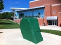 The rock is all ready to be signed by our newest grads tomorrow!
