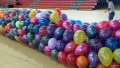 Getting the balloon drop ready for tonight's Girl Talk Concert/Rave...