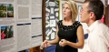 There were a lot of great examples of student scholarship today for...