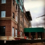 Right now at Regis: it looks like rain. At least Clarke Hall is looking...