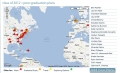 Where are the members of Washington and Lee's Class of 2012 after...