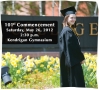 You're invited to the 101st Commencement! It's tomorrow, May 26, 2012...